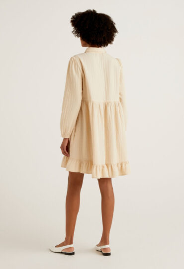 Kleid aus 100% Baumwollgaze