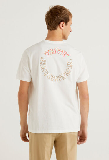 T-Shirt mit Relaxed Fit mit Schriftzügen