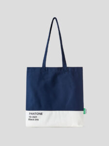 Shopping Bag in Dunkelblau BenettonxPantone™