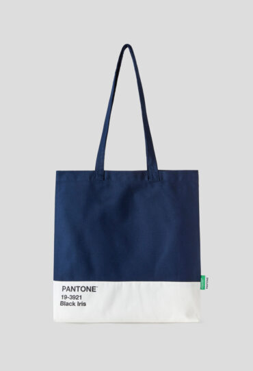 Shopping Bag in Dunkelblau BenettonxPantone™