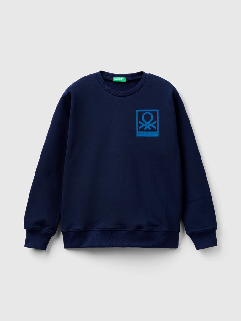 Sweater mit Logo-Print