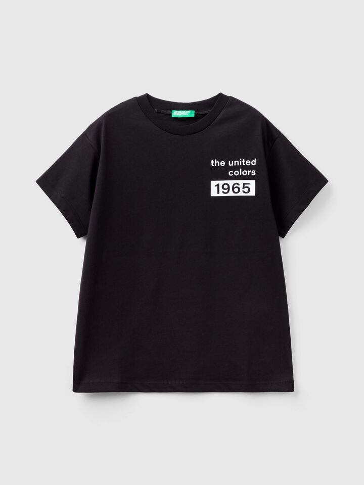 T-Shirt aus 100% Baumwolle mit Logo