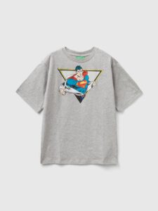 T-Shirt ©&™ DC Comics Batman in Grau- Melange