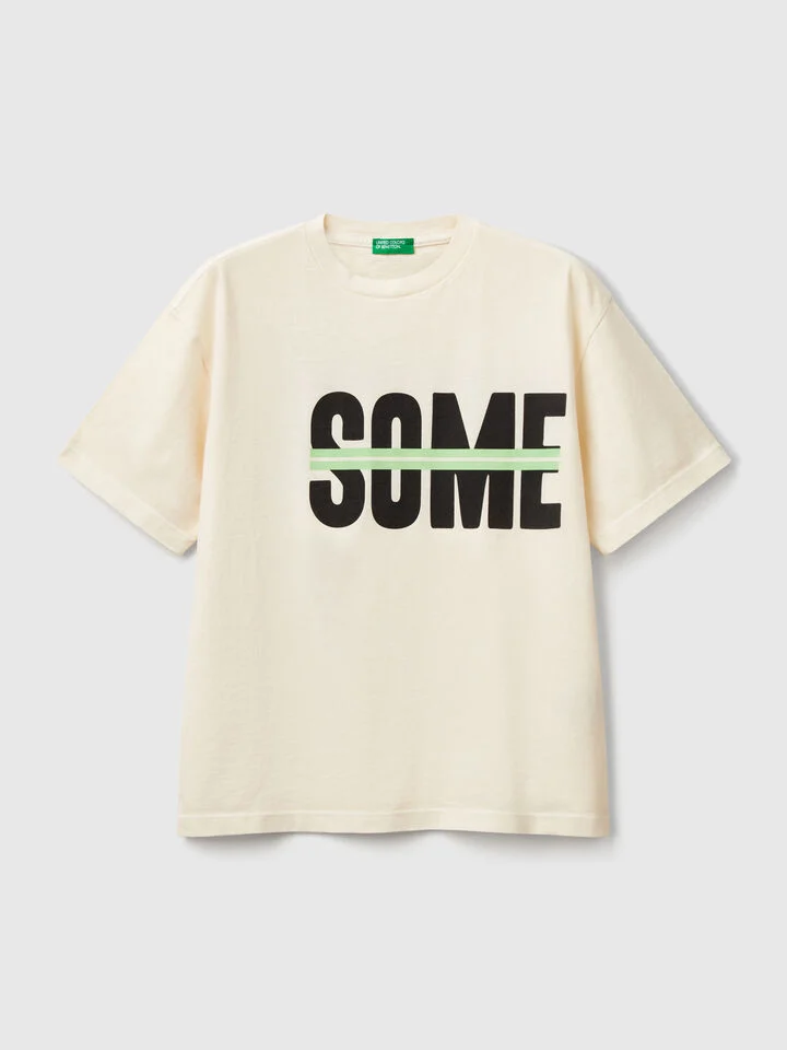T-Shirt mit Vorder- und Rückseitendruck