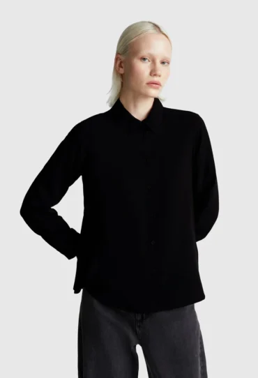 Viskosehemd im Regular Fit