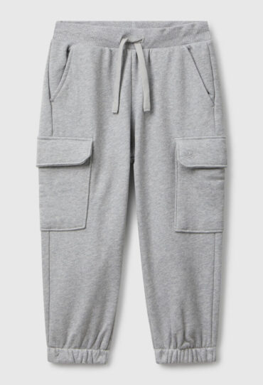 Cargo-Jogginghose aus Fleece