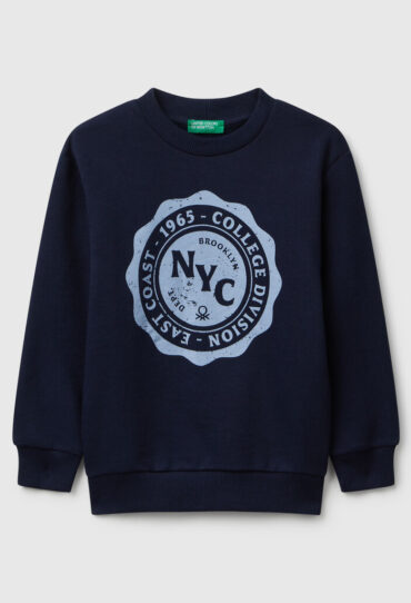 Langarm-Sweatshirt mit Print