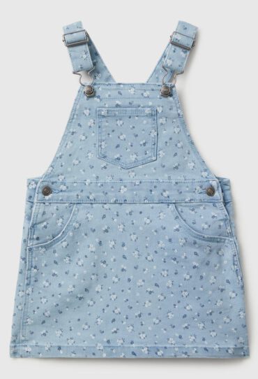Latzrock mit Blumenmuster
