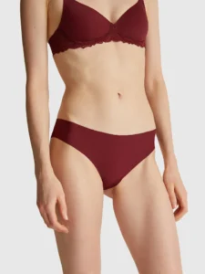 Stretch-Breastdress mit Spitze