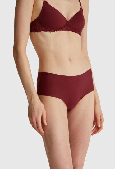 Stretch-Culotte mit Spitze