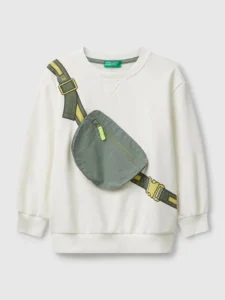Sweatshirt mit Beutel