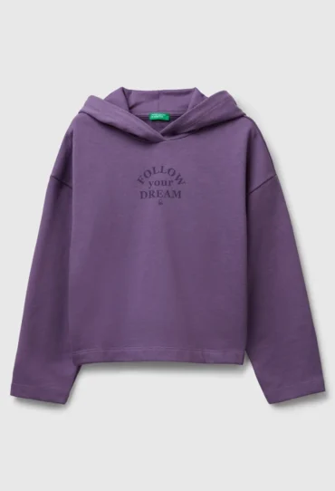 Sweatshirt mit Slogan-Print