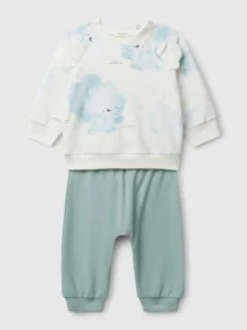 Bedrucktes Sweatshirt-Set