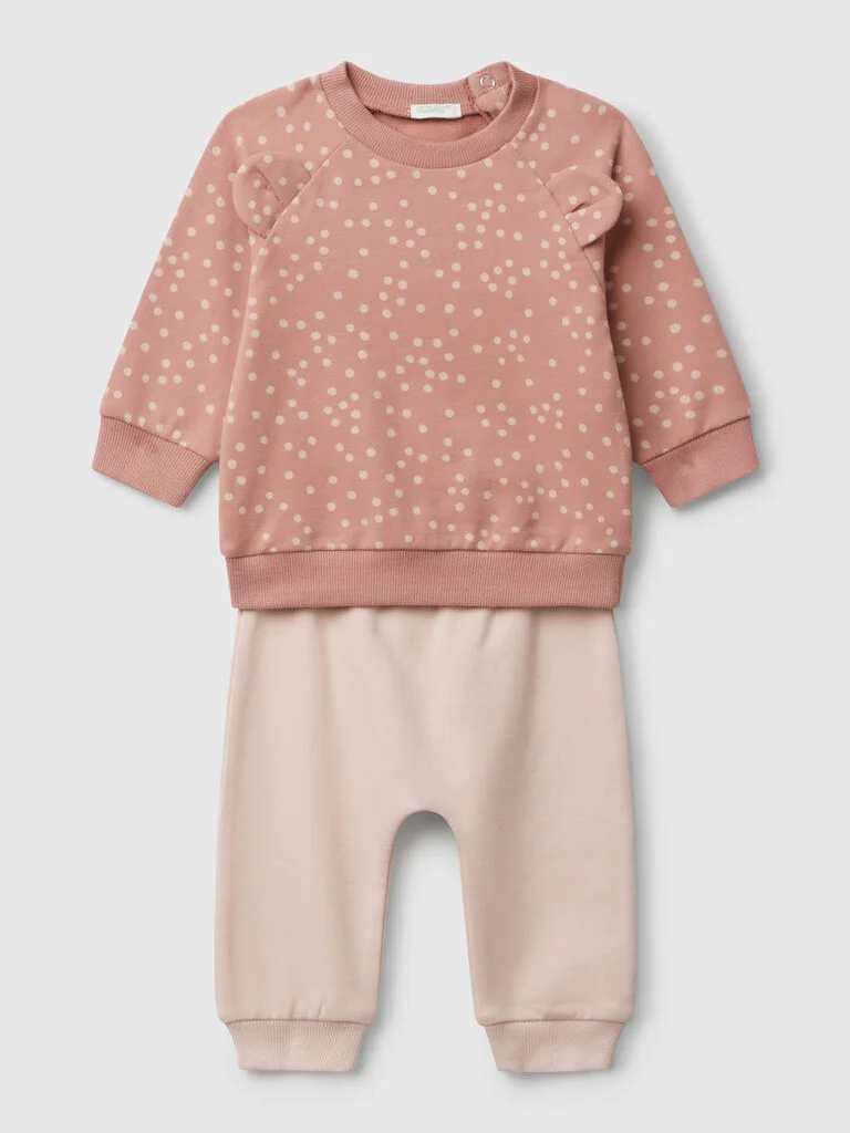 Bedrucktes Sweatshirt-Set