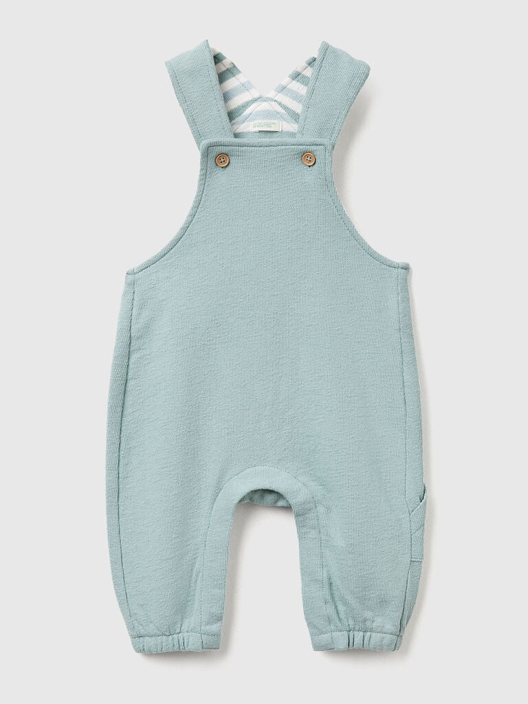 Fleece-Overall mit Taschen