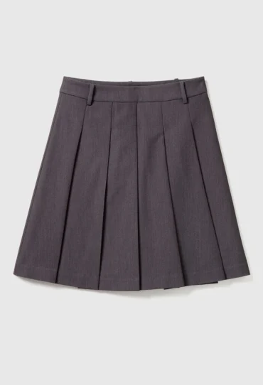 Plissierter Minirock