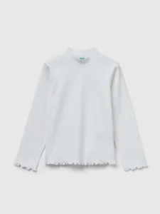 Slim Fit-T-Shirt aus Stretch-Baumwolle