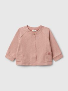 Sweatshirtjacke mit Punkten