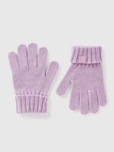 Handschuhe aus Woll- und Viskosemischung