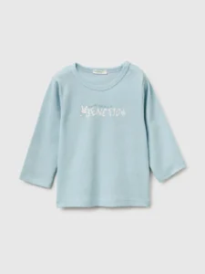 Bedrucktes T-Shirt aus Bio-Baumwolle