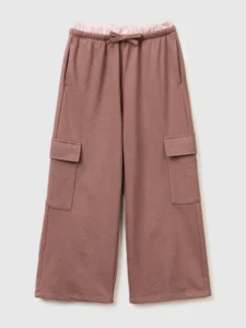 Cargohosen mit elastischem Bund