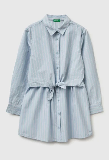 Gestreiftes Hemdkleid