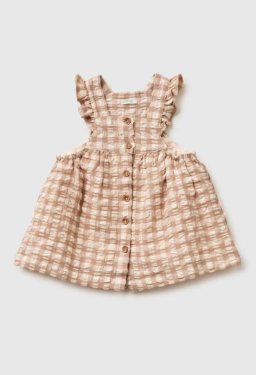 Gingham-Kleid