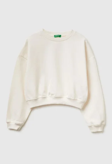 Kurz geschnittenes Sweatshirt