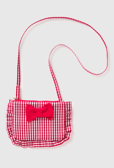 Tasche mit Rüschen und Schleife