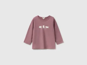 Bedrucktes T-Shirt aus Bio-Baumwolle