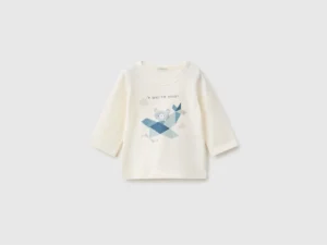 Bedrucktes T-Shirt aus Bio-Baumwolle