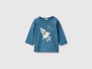 Bedrucktes T-Shirt aus Bio-Baumwolle