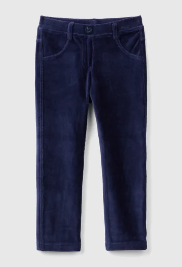 Hose aus geripptem Chenille