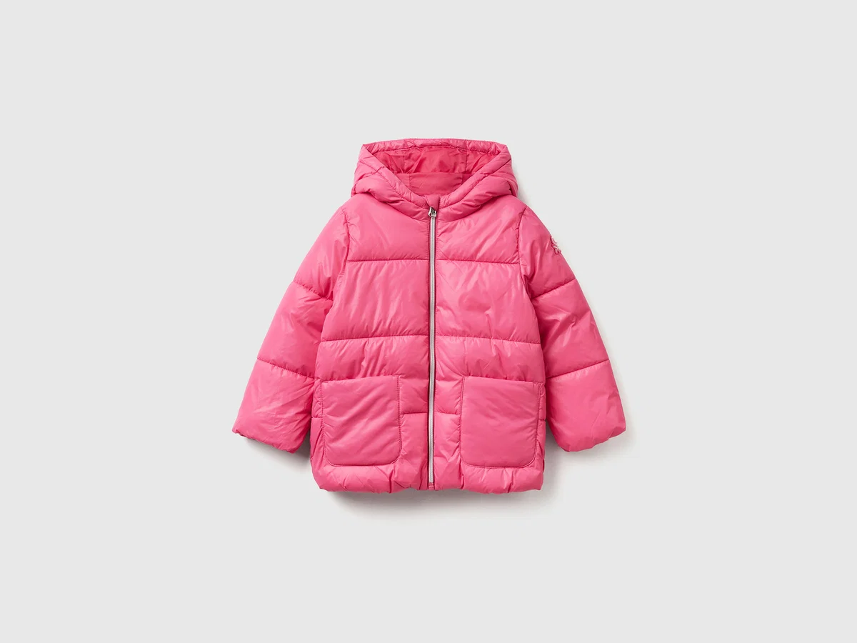 Nylonjacke mit Kapuze