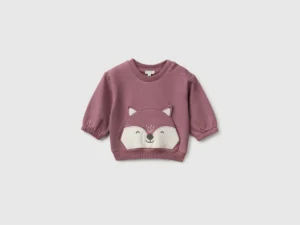 Sweatshirt mit Tiertasche