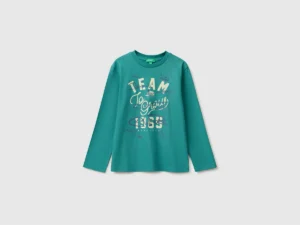 Bedrucktes T-Shirt aus 100% Bio-Baumwolle