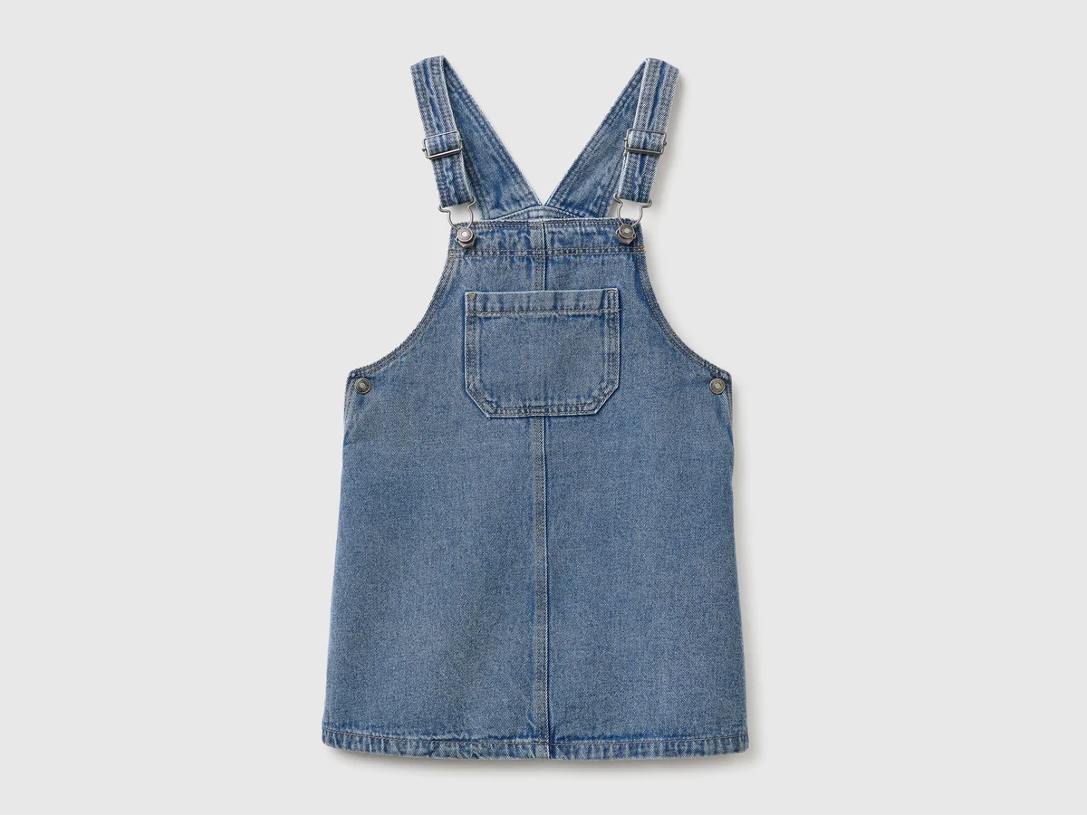 Jeans-Latzrock