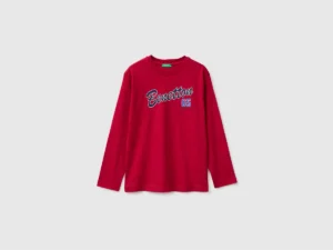 Langärmeliges T-Shirt aus Bio-Baumwolle