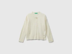 Strickjacke aus Viskosemischung