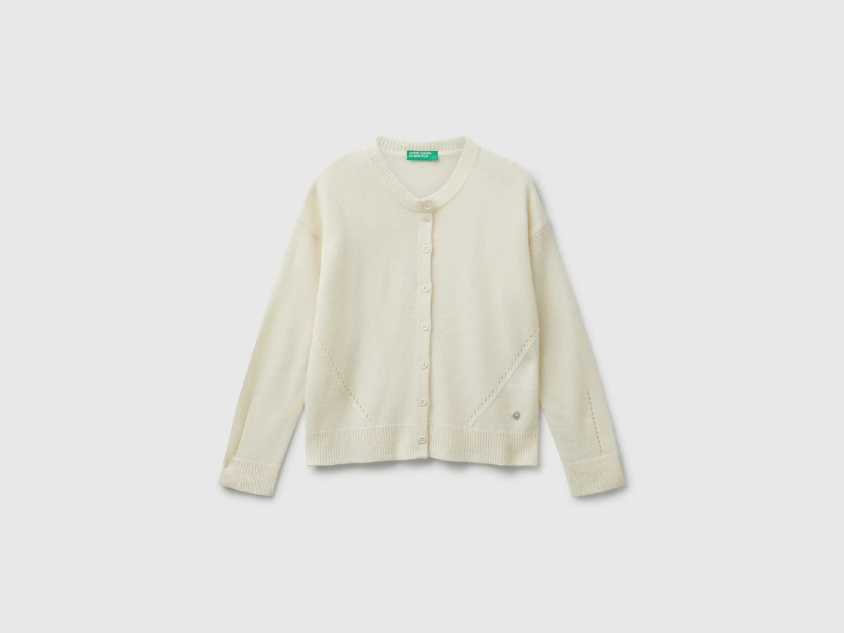 Strickjacke aus Viskosemischung