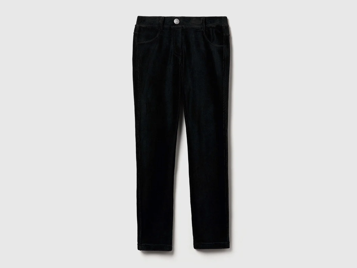 Superenge Chenille-Hose