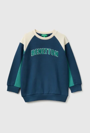 Sweatshirt mit geschlossenem Farbblock