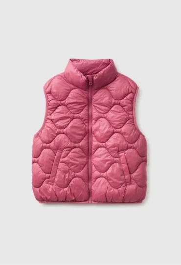 Wattierte, ärmellose Jacke