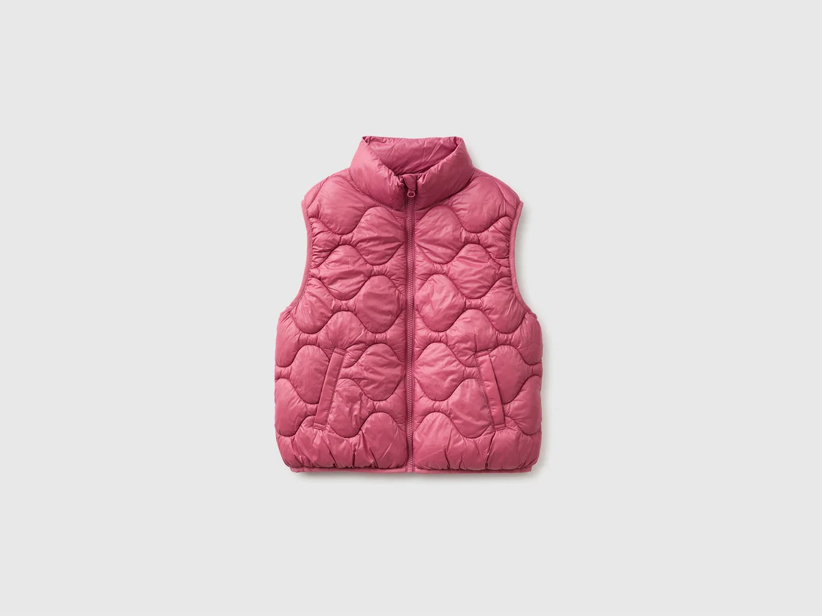 Wattierte, ärmellose Jacke